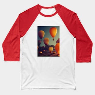 Halloween balloons Baseball T-Shirt